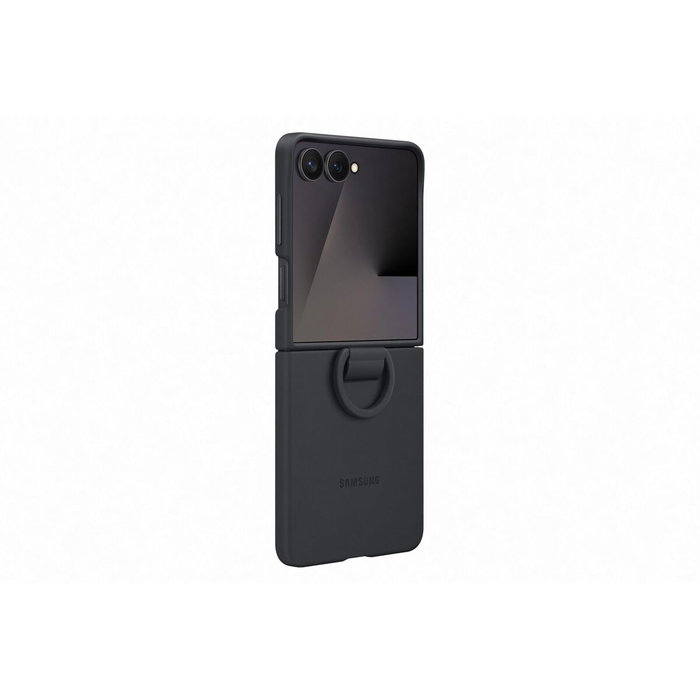 Samsung Ring Case (Silicone) para Galaxy Z Flip7 - Negro Samsung Ring Case (Silicone) para Galaxy Z Flip7 - Negro