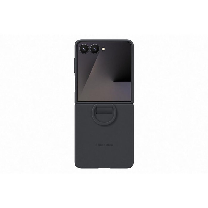 Samsung Ring Case (Silicone) para Galaxy Z Flip7 - Negro Samsung Ring Case (Silicone) para Galaxy Z Flip7 - Negro