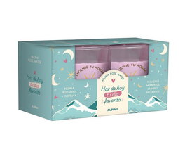 ALPINO Vela Lovely Home Rosa Water 120g Pack de 2