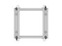 Lanberg Open Rack 12U 600x600-1100 regulado gris