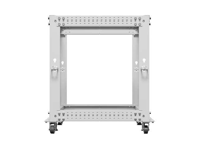Lanberg Open Rack 12U 600x600-1100 regulado gris
