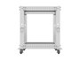 Lanberg Open Rack 12U 600x600-1100 regulado gris
