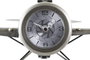DKD Home Decor Reloj de Sobremesa de Hierro con Diseño de Avión (Pack de 2, Surtido)