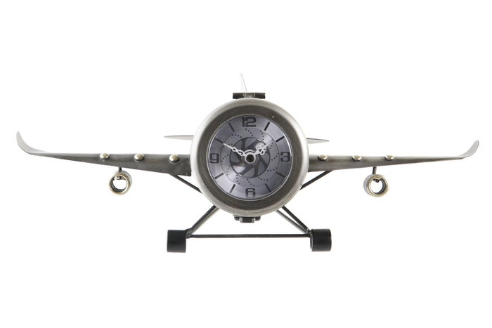 DKD Home Decor Reloj de Sobremesa de Hierro con Diseño de Avión (Pack de 2, Surtido) DKD Home Decor Reloj de Sobremesa de Hierro con Diseño de Avión (Pack de 2, Surtido)