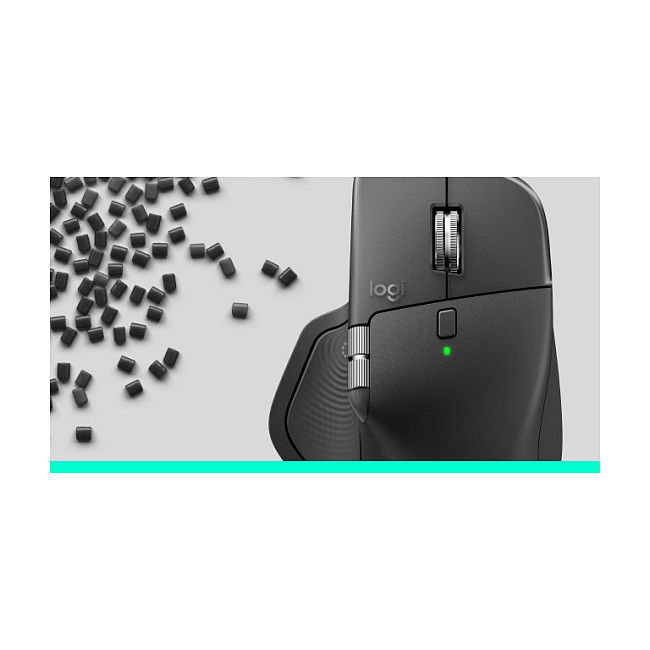 Logitech Ratón MX Master 4 for Business Graphite, Inalámbrico 2.4GHz/Bluetooth, Versión Empresarial