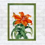 Wallity CAM76676 Cuadro Decorativo Enmarcado 32 x 42 cm con Marco de Madera y Cristal
