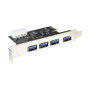 LogiLink PC0057A Controladora de 4 Puertos USB 3.0 PCI Express