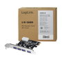 LogiLink PC0057A Controladora de 4 Puertos USB 3.0 PCI Express