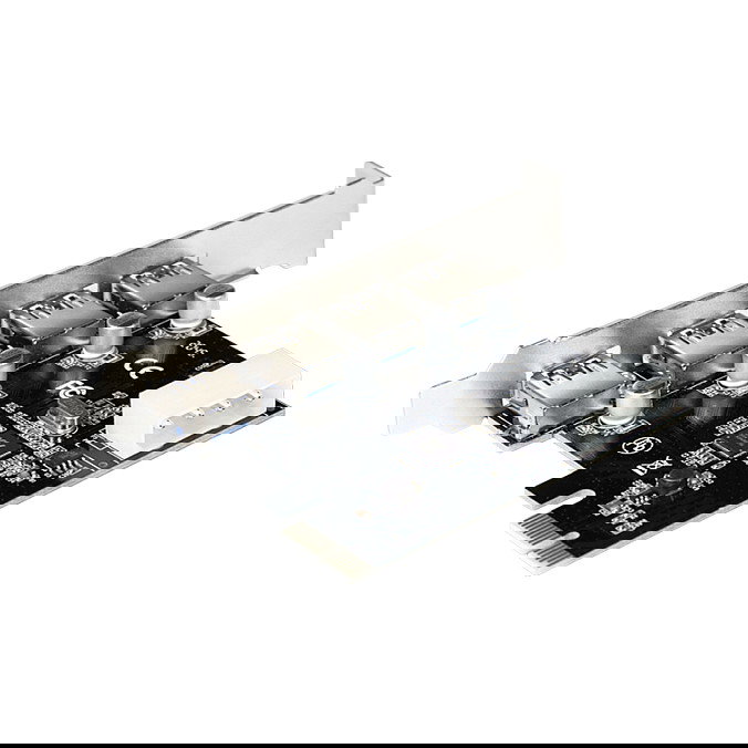 LogiLink Tarjeta PCIe USB 3.0 de 4 Puertos PC0057A, 5 Gbps Interna para PC LogiLink Tarjeta PCIe USB 3.0 de 4 Puertos PC0057A, 5 Gbps Interna para PC