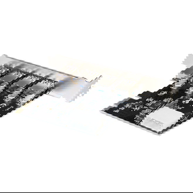 LogiLink Tarjeta PCIe USB 3.0 de 4 Puertos PC0057A, 5 Gbps Interna para PC LogiLink Tarjeta PCIe USB 3.0 de 4 Puertos PC0057A, 5 Gbps Interna para PC