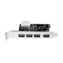 LogiLink PC0057A Controladora de 4 Puertos USB 3.0 PCI Express