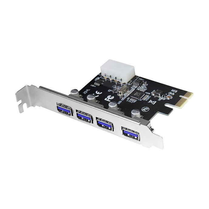 LogiLink PC0057A Controladora de 4 Puertos USB 3.0 PCI Express LogiLink PC0057A Controladora de 4 Puertos USB 3.0 PCI Express