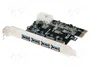 LogiLink PC0057A Controladora de 4 Puertos USB 3.0 PCI Express