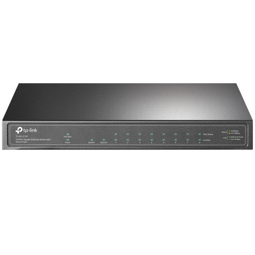 TP-LINK TL-SG1210P Switch Gigabit Ethernet Gris con PoE TP-LINK TL-SG1210P Switch Gigabit Ethernet Gris con PoE