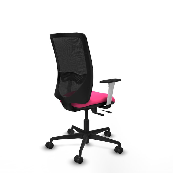 PIQUERAS Y CRESPO Silla de oficina Zulema Rosa con mecanismo Sincro/Traslack PIQUERAS Y CRESPO Silla de oficina Zulema Rosa con mecanismo Sincro/Traslack