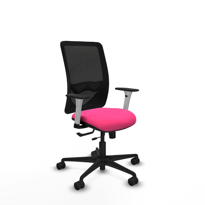PIQUERAS Y CRESPO Silla de oficina Zulema Rosa con mecanismo Sincro/Traslack PIQUERAS Y CRESPO Silla de oficina Zulema Rosa con mecanismo Sincro/Traslack