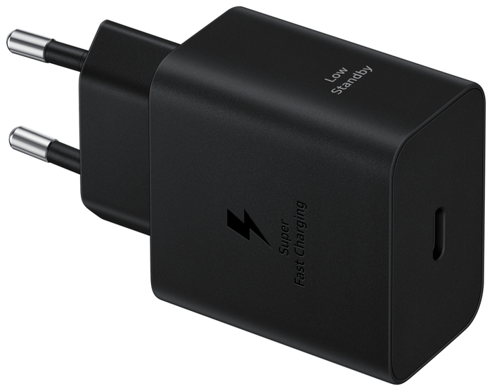 Samsung Adaptador de carga rápida 45W con cable USB-C, EP-T4511XBEGEU, Negro