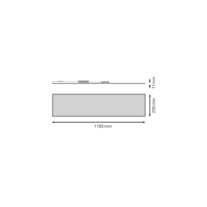 Ledvance Panel LED 1200x300mm Potencia Seleccionable 4000K Ledvance Panel LED 1200x300mm Potencia Seleccionable 4000K