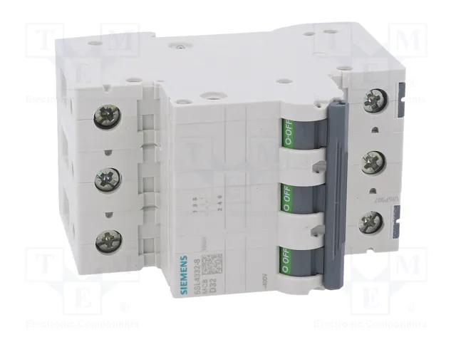SIEMENS 5SL4332-8 Interruptor magnetotérmico 3 polos 32A 10kA