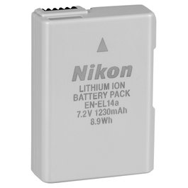 Nikon EN-EL14a Batería de iones de litio