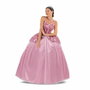 My Other Me Disfraz Princesa Rosa con Tiara, Vestido y Enagua Talla S
