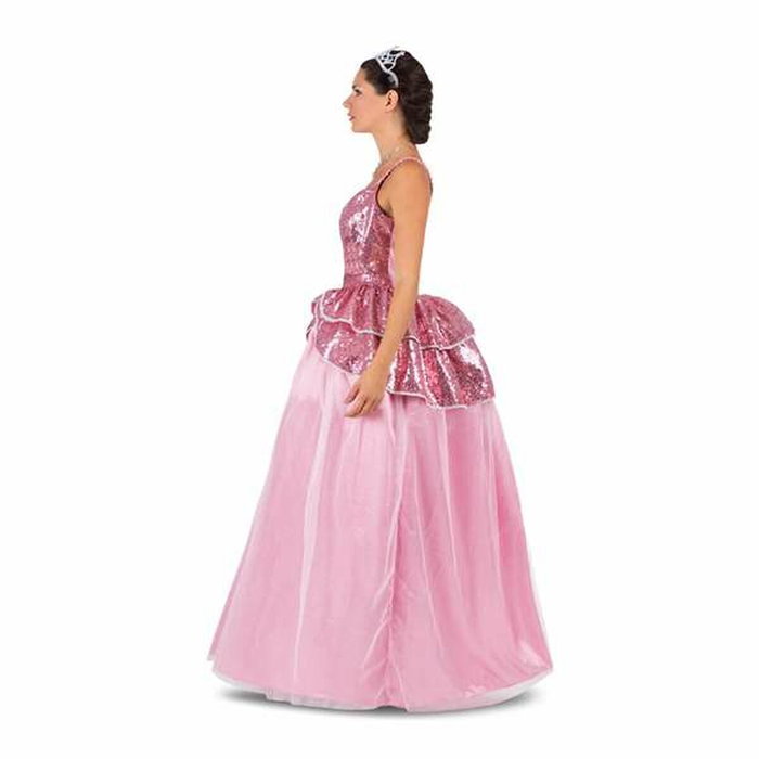 My Other Me Disfraz Princesa Rosa con Tiara, Vestido y Enagua Talla S