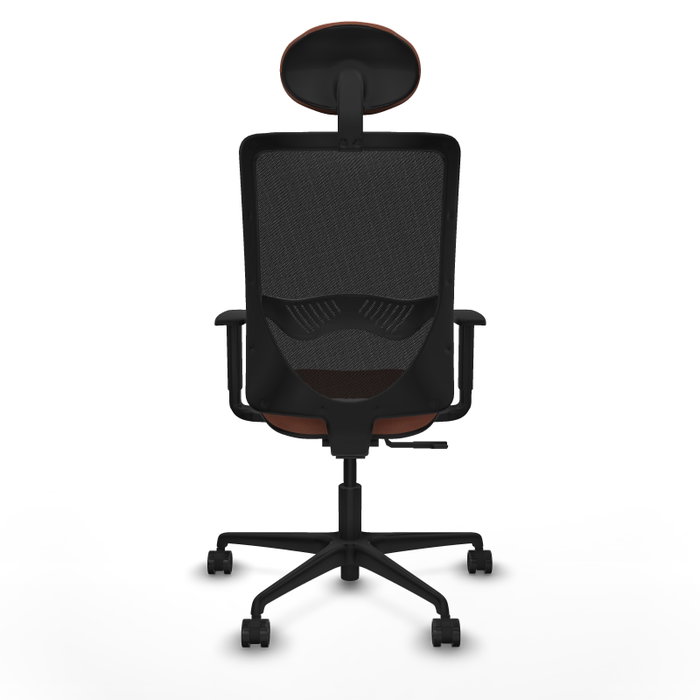 PIQUERAS Y CRESPO Silla de oficina Zulema con Mecanismo Sincro, Marrón y Negro PIQUERAS Y CRESPO Silla de oficina Zulema con Mecanismo Sincro, Marrón y Negro