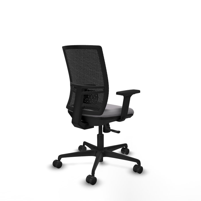 PIQUERAS Y CRESPO Silla de oficina Yunquera con mecanismo Sincro, Gris y Negro PIQUERAS Y CRESPO Silla de oficina Yunquera con mecanismo Sincro, Gris y Negro