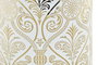 DKD Home Decor Paraguero Romantico Blanco Dorado 22 x 46 x 22 cm (2 Unidades)