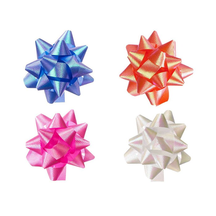 Lazos Pincello PVC 6 cm 21 x 24,5 x 5 cm Brillo Pastel (12 Unidades)