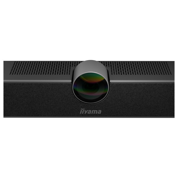 iiyama UC CAM120ULB-1 Cámara UHD 4K 12 MP, Zoom 5x, 120 grados, USB-C, Para PC y Videoconferencias