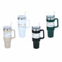 Interne Alpina Taza termo de 1200 ml con pajita, colores surtidos