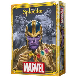 Asmodee Juego de Mesa Splendor Marvel - Juego de Estrategia basado en el Universo Marvel para 2-4 Jugadores, a partir de 10 años, Edición en Español