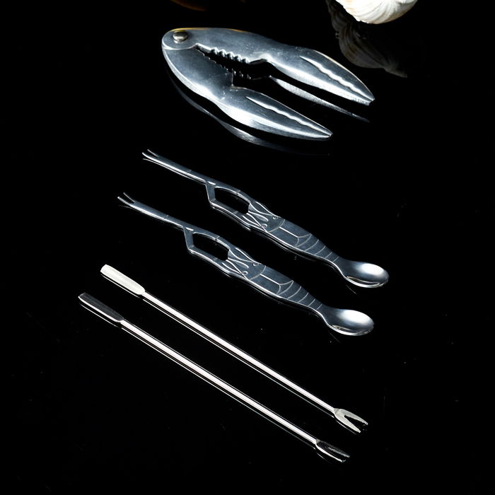 Cook Concept Juego De 5 Piezas Marisco Acero Inoxidable Colección Table En Fête