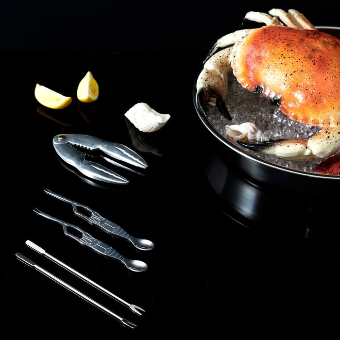 Cook Concept Juego De 5 Piezas Marisco Acero Inoxidable Colección Table En Fête