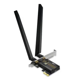 TP-Link Adaptador PCI Express Archer TBE552E Tarjeta de Red Wi-Fi 7 y Bluetooth 5.4 5760 Mbit/s Tribanda 2.4/5/6 GHz
