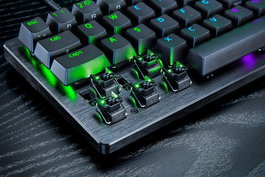 Razer Huntsman V3 Pro Mini Teclado Óptico Analógico de 2ª Generación con RGB, Español (USA) RZ03-04990100-R3M1