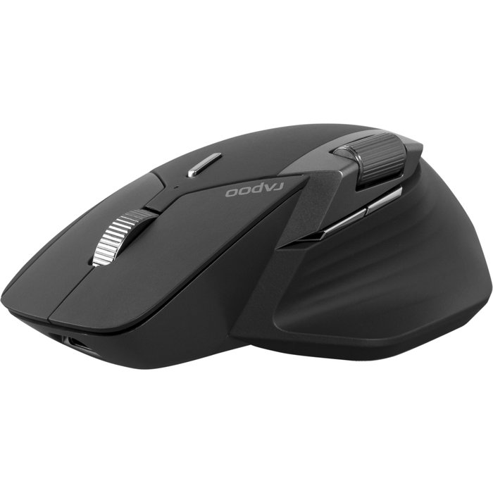 Rapoo MT760M Ratón Inalámbrico Bluetooth Gris Negro Rapoo MT760M Ratón Inalámbrico Bluetooth Gris Negro