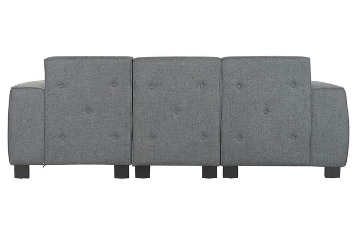 DKD Home Decor Sofá Moderno Gris Oscuro 231 x 170 x 82 cm