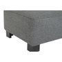 DKD Home Decor Sofá Modular Gris Oscuro
