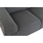 DKD Home Decor Sofá Modular Gris Oscuro