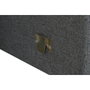 DKD Home Decor Sofá Modular Gris Oscuro