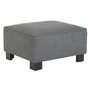 DKD Home Decor Sofá Modular Gris Oscuro