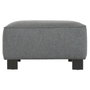 DKD Home Decor Sofá Modular Gris Oscuro