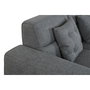 DKD Home Decor Sofá Modular Gris Oscuro