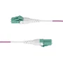 StarTech.com Cable de Fibra Óptica OM4 Multimodo OM4RLCLC15M - LC-LC Duplex Violeta Érica, 15 Metros, Compatible 1/10/40/100Gbps, OFNR Riser