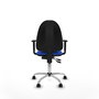 PIQUERAS Y CRESPO Silla de oficina Aýna Azul con Brazos 1D
