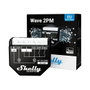 Shelly Qubino WAVE 2PM Interruptor inteligente de 2 canales, 16A