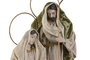 DKD Home Decor Nacimiento de Poliéster Beige y Verde