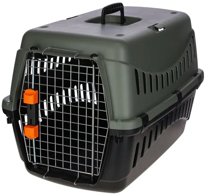 Kerbl KER4018653254110 Caja de transporte Eco Gris/verde 58 x 38 x 38 cm
